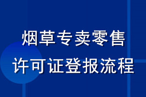 煙草專賣零售許可證登報流程